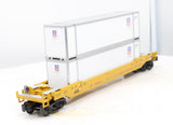 MTH 30-1053A UP Double Stack Car O SCALE Like New