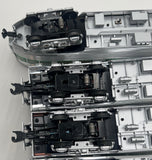 Lionel 6-29144 SANTA FE El Capitan 18" Aluminum Passenger Car 4 Pack O Scale Like New