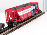 Menards 279-5283 Norfolk & Western Coal Hopper Car O SCALE Like New