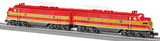 Lionel 2534070 Florida East Coast LionChief Plus 2.0 F3 AA and 2534079 F3B (Set of 2) limited O Scale NEW