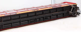 MTH Premier 20-98254 Santa Fe Corrugated Auto Carrier O SCALE WEATHERED AS IS Like New