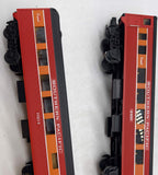 MTH 30-6063 SOUTHERN PACIFIC Combine Diner Set RailKing O Scale Like New