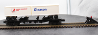 Lionel 6-52114 O gauge NYC TTOS flatcar with Gleason and SASIB trailer O SCALE Like New