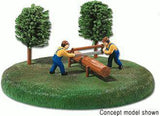 Lionel 6-14145 Operating Lumberjacks O SCALE NEW