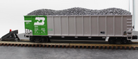 MTH Premier 20-9701 Burlington Northern Car No. 534203 Heavy ABS Plastic Shell . O SCALE Used Excellent