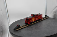 MTH 20-9105L Santa Fe O Scale Extended Vision Caboose Like New