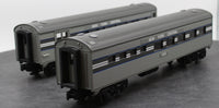 MTH Railking 30-6024 New York Central 2-Car O-27 Streamlined Combo/Diner Set O SCALE Used Excellent Damaged Box