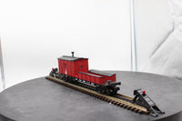 MTH Railking 30-79061 Baltimore & Ohio Crane Tender Car . O SCALE Used Excellent Damaged Box