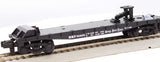 American Flyer 6-48479 NPR NKP 20602 Flat Car S SCALE [Missing Trailer] Like New