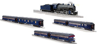 Lionel 2431630 Baltimore & Ohio Legacy 4-6-0 #1315 with 2427550, 2427560, 2427570 and Royal Blue Wood Passenger Car 2-Packs A, B, C O Scale Limited NEW