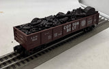 Lionel 6-17408 ST. LOUIS & SOUTHWESTERN Cotton Belt Gondola with Scrap Load Mainline #9820 O Scale Used Excellent Damaged Box