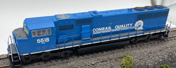 Athearn Conrail SD60M Diesel Locomotive #5518 g67277 HO SCALE Used Excellent as is cosmetically