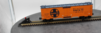 MTH 30-78034 RailKing Santa Fe Modern Reefer Car O Scale Used Excellent
