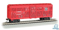 Bachmann 18505 CHICAGO BURLINGTON QUINCY CB&Q 40' STOCKCAR HO SCALE NEW