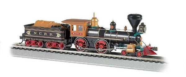 Bachmann 52706 American Steam 4-4-0 NCRR "The York" with wood load DCC SOUND HO Scale