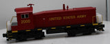 MTH Railking 30-20407-1 U.S. Army SW-8 Switcher Diesel Engine with Proto-Sound 3.0 Red O SCALE Like New