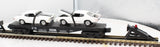 MTH 30-7680 MTH Transport Flat Car RailKing w/ 1970Chevelles O Scale Like New