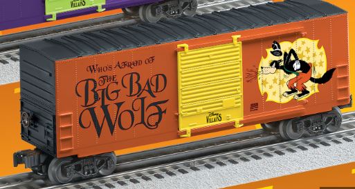 Lionel 25006 DIsney Big Bad Wolf Boxcar