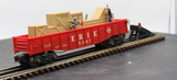 Lionel 6-9307 Erie Animated Cop & Hobo Gondola 9307 O SCALE Used Excellent