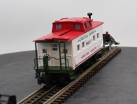 MTH Railking 30-4107C Christmas Steel Caboose O SCALE Like New