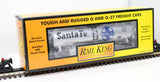 MTH Railking 30-7352 Santa Fe Modern Tank Car #98501 O SCALE Like New