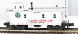 MTH 30-4220C BNSF Offset Steel Caboose O SCALE Like New