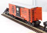 K-Lines K-90010 Santa Fe Steel Sided Classic Reefer O Scale Like New