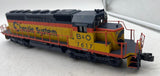 Lionel 6-28245 Chessie Conventional SD40-2 #7617 diesel locomotive  O SCALE Used Excellent