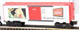 K-Line K-6447 COCA COLA 1990 Historical Holiday Christmas Boxcar O Scale Used