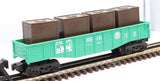 K-Line K-6516 TCA Toy Train Museum Gondola w/Crates O SCALE Like New