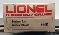Lionel 6-9273 Southern Bay Window Caboose O SCALE Used Excellent (no smokestack)
