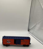 Lionel 6-9492 LIONEL LINES Boxcar Mainline Orange/Blue O Scale Like New
