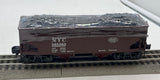 K-Line k6251-1752 New York Central NYC die cast 2 Bay Hopper O SCALE NEW