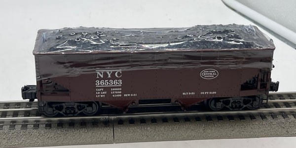 K-Line k6251-1752 New York Central NYC die cast 2 Bay Hopper O SCALE NEW