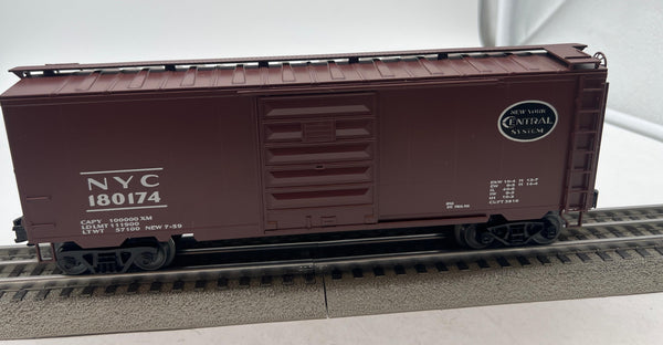 Weaver 3056 New York Central NYC Boxcar 3 RL O SCALE Like New
