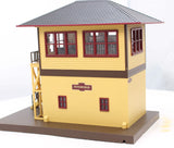 MTH 30-9031 PENNSYLVANIA RAILROAD Switch Tower RailKing O Scale Like New
