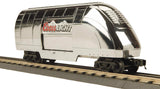 MTH 30-78061, 30-1433-1 Coors Light Silver Bullet Train Set w/ Rare Add-On Tail Car limited O Scale Like New