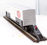 MTH Railking 30-74404 Iron City RailKing 50' Double Door Plugged Boxcar O SCALE Like New