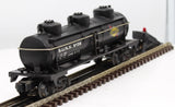 Lionel 6-9138 Sunoco 3 Dome Tank Car O SCALE Used