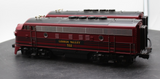 MTH Premier 20-2086-1 Lehigh Valley F-3 AA Diesel Set 510/512 O SCALE Like New