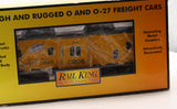 MTH Railking 30-77301 Chicago & North Western CNW Bay Window Caboose O SCALE Like New Damaged Box