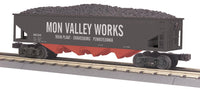 MTH Railking 30-75221 Mon Valley RailKing 4-Bay Hopper Car O SCALE NEW