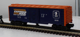 Lionel 6-9229 UNITED STATES POSTAL SERVICE Operating USPS Express Mail Boxcar O Scale Used Damaged Box no man as is