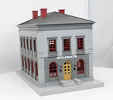 MTH Railking 30-9099 Gray & Black Police Station O SCALE Like New
