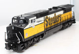MTH Railking 30-2706-3 Pittsburgh Steelers Dash-8 Diesel Engine Non-Powered O SCALE Like New
