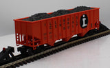 Lionel 6-17121 ILLINOIS CENTRAL GULF 3-Bay Hopper #2867 O Scale Like New