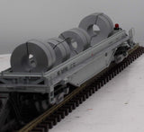 Atlas 3001705-1 NORFOLK SOUTHERN PROTECT III 42' Coil Steel Car O Scale Like New