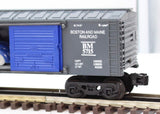 K-Line K-5715 K-Line BOSTON & MAINE Auto Boxcar EX O Scale Like New
