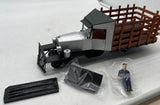 Bachmann 82395 UNDECORATED Powered Silver & Black Rail Truck 1:20:3 Scale Narrow Gauge G Scale Like New