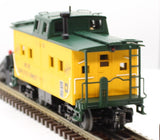 MTH 30-7727 CHICAGO & NORTH WESTERN Steel Caboose RailKing O Scale Like New